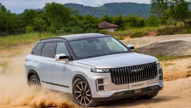 Jaecoo J7 off-road xuất hiện tại Việt Nam, dẫn động 4 bánh, giá 849 triệu đồng