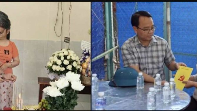 Lâm Đồng: Nghẹn lòng trước di ảnh bé gái 4 tuổi trượt chân bên mép sông Cái, bị dòng nước dữ cuốn đi