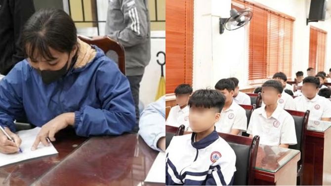 21 học sinh bị triệu tập vì chuẩn bị hung khí, hẹn đánh nhau, nguồn cơn chỉ từ 50 nghìn đồng