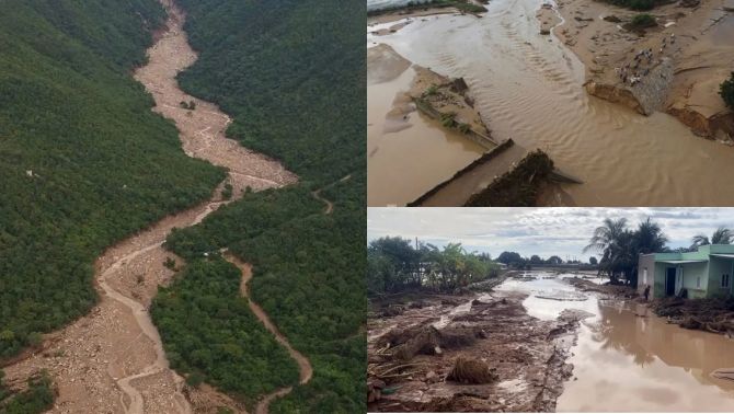 Thông tin sốc về hồ chứa nước ở Lâm Đồng bị vỡ: Nghi vấn không có giấy phép, là bị vỡ hay tự xả cứu hồ?