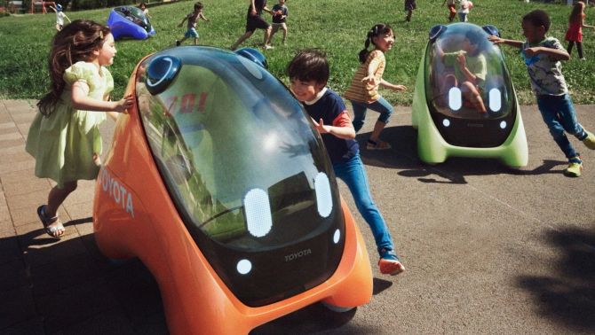 Toyota gây sốt với xe điện 'quả bóng' tự lái dành cho trẻ em: Nhỏ xíu mà thông minh không tưởng