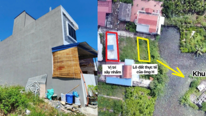 Tranh cãi không hồi kết vụ xây nhầm nhà trên đất người khác ở Hải Phòng