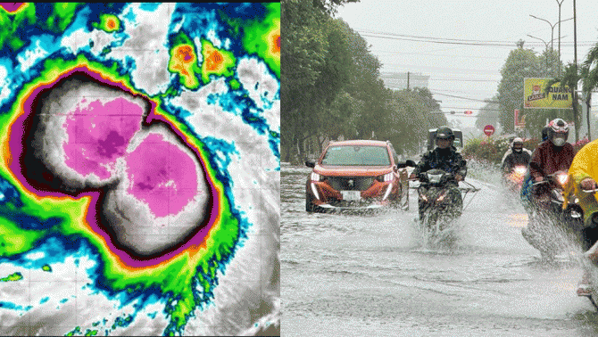 Tin khẩn cấp về bão số 13 Kalmaegi: Cơn cuồng phong sẽ quét qua các xã phường này từ chiều tối 6/11?