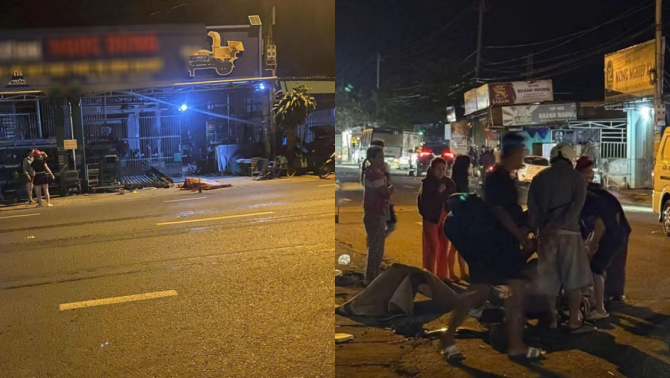 Danh tính hai vợ chồng tử vong sau va chạm với xe khách trên đường Hồ Chí Minh: Hiện trường ám ảnh