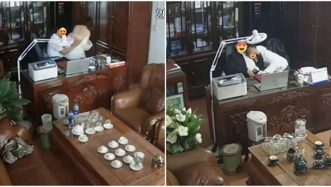 Xôn xao clip người đàn ông 'thân mật' với nhiều phụ nữ ở phòng làm việc, Sở GD-ĐT Ninh Bình vào cuộc 