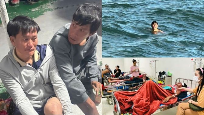 Những lời nói sảng dở khóc dở cười của người đàn ông Lý Sơn sau 2 ngày trôi dạt trên biển 