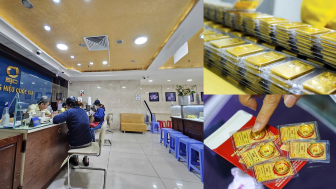 Giá vàng chốt phiên ngày 11/11 tăng phi mã: Vàng miếng SJC, vàng nhẫn và vàng thế giới đồng loạt bứt phá