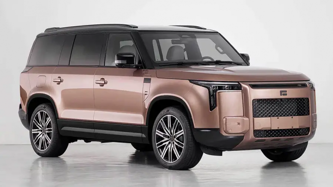 Chung DNA với Land Rover Defender: SUV điện trình làng với thiết kế vuông vức và động cơ mạnh mẽ