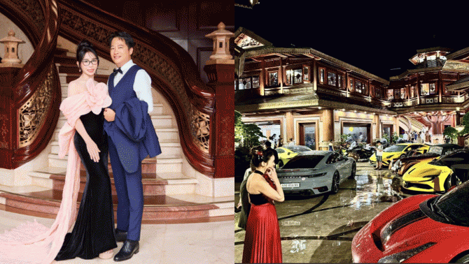 Hé lộ thông tin ít ai biết về căn biệt phủ 4.000 m² nguy nga, tráng lệ của chủ chuỗi thẩm mỹ viện Mailisa