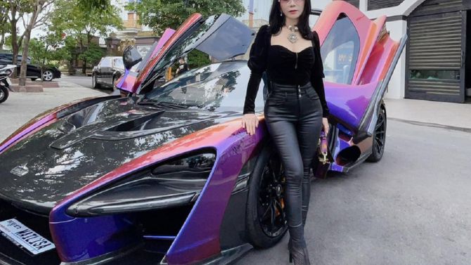 Choáng ngợp bộ sưu tập siêu xe trăm tỷ của vợ chồng Mailisa – Hoàng Kim Khánh