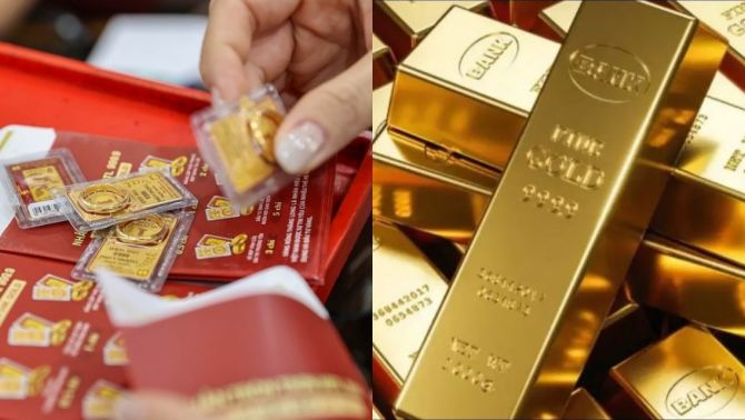 Giá vàng hôm nay 15/11 sụt mạnh: Vàng miếng SJC và vàng nhẫn PNJ lao dốc, chênh lệch vàng lên mức báo động 