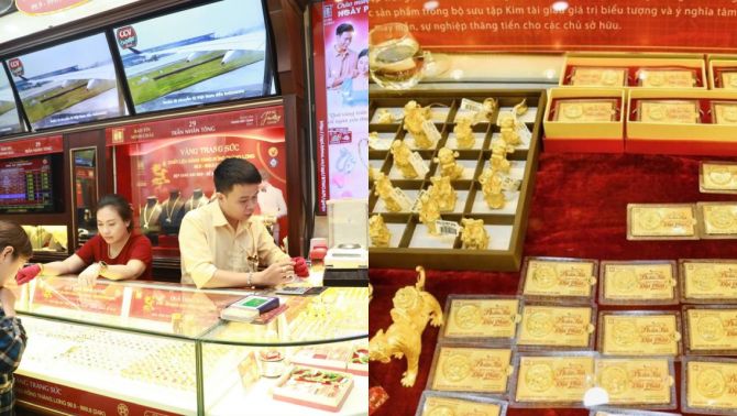 Đột biến giá vàng chốt phiên ngày 16/11: Vàng miếng, vàng nhẫn tăng mạnh, vàng thế giới cũng bật sóng