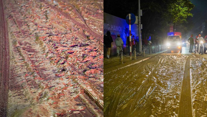 Thông tin mới về vụ việc bùn nhão ngập phố Tôn Đức Thắng, dự án metro có liên quan?