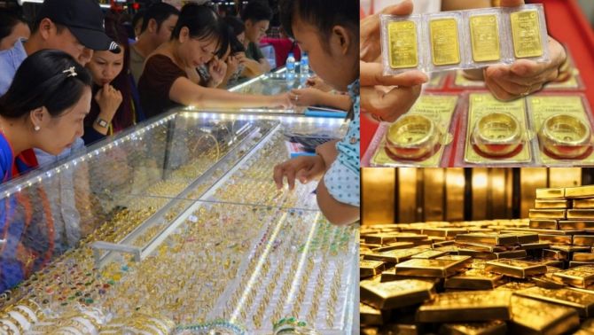 Giá vàng hôm nay 18/11: Chênh lệch ‘khủng’ giữa vàng trong nước và thế giới, biến động lạ khiến nhà đầu tư lo lắng!