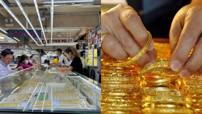 Giá vàng chốt phiên ngày 18/11 giảm mạnh: Vàng SJC, vàng nhẫn BTMC và vàng thế giới đồng loạt lao dốc