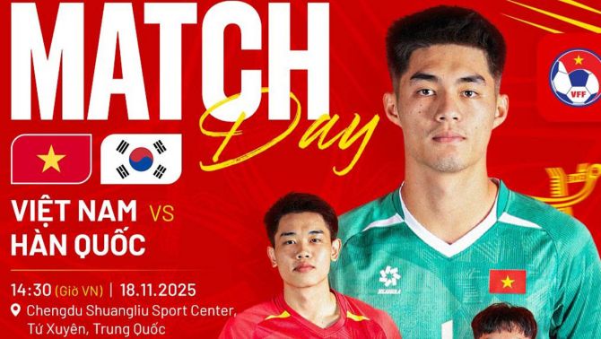 Trực tiếp U22 Việt Nam vs U22 Hàn Quốc - Panda Cup 2025: 'Địa chấn' tại Trung Quốc?