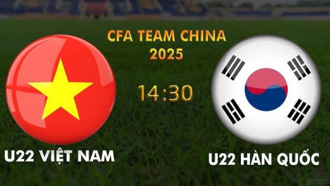 Xem trực tiếp bóng đá U22 Việt Nam vs U22 Hàn Quốc ở đâu, kênh nào? Link trực tiếp U22 Việt Nam 