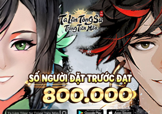 Game tu tiên kinh doanh Ta Làm Tông Sư Trong Tiên Môn chính thức lên sóng