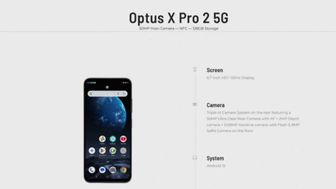 Đây là mẫu smartphone giá rẻ chưa đầy 3 triệu vừa ra mắt, màn lớn 120Hz zịn hơn iPhone 16 Plus