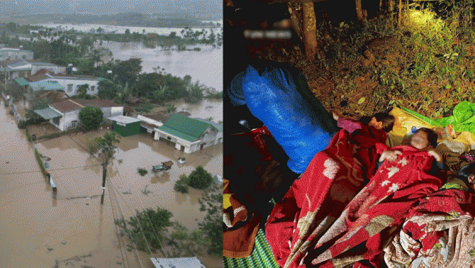 Tin mới nhất về thiệt hại mưa lũ ở miền Trung: 43 người chết, 9 người mất tích, thiệt hại hơn 3000 tỷ