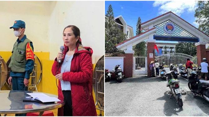 Cái kết đắng cho hiệu trưởng bị tố sử dụng thực phẩm bẩn cho học sinh bán trú ở Đà Lạt