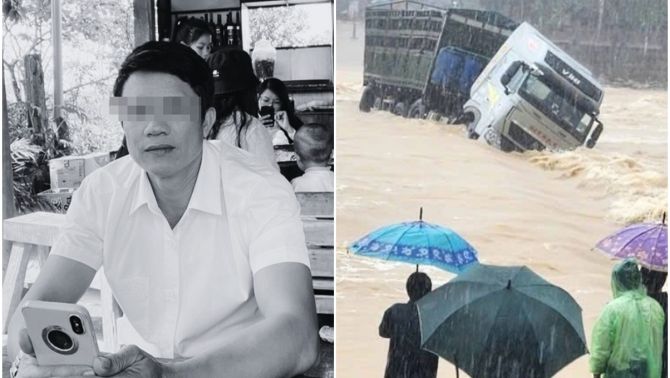 Không có phép màu xảy ra: Tìm thấy thi thể tài xế bị lũ cuốn trôi khi cố vượt ngầm ở Quảng Trị