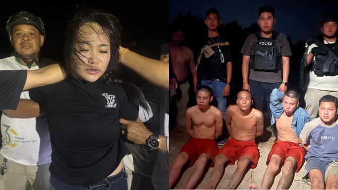 Cảnh sát Campuchia bác bỏ bức ảnh lan truyền trên MXH về nữ đồng phạm giúp các phạm nhân trốn thoát