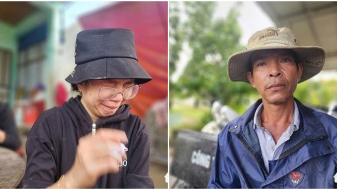 Danh tính 2 người hùng chèo ghe vượt lũ cứu 6 phụ nữ và trẻ em khóc bám trên mái nhà