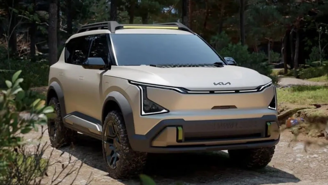 Kia trình làng SUV điện mới ‘chuyên trị’ off-road: Loạt tính năng outdoor khiến dân phượt mê tít