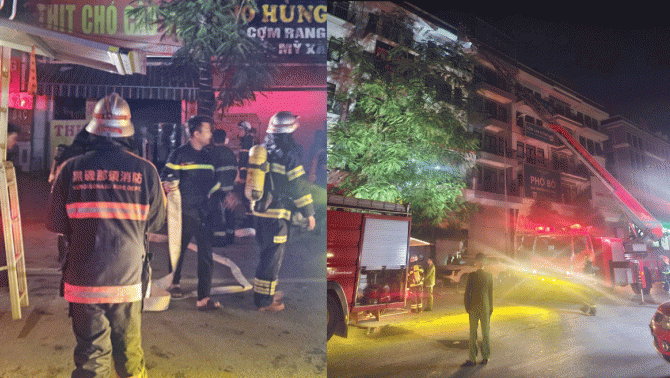 Thông tin nóng vụ cháy nhà 5 tầng ở Hà Nội lúc gần 2h sáng: 5 người bị mắc kẹt, có 3 trẻ em