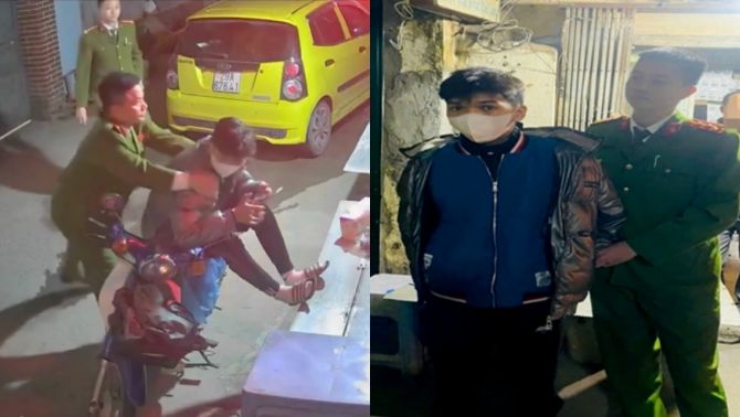 Danh tính kẻ cướp điện thoại ở Hà Nội bị cảnh sát áp sát, tang vật được thu giữ ngay tại hiện trường