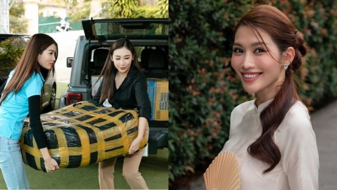 Á hậu Vbiz mua đồ cứu trợ cho đồng bào lại bị ép giá trục lợi, ‘giận sôi máu’ tố cáo người bán