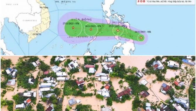 Tin bão mới nhất: Dự báo chi tiết bão số 15 sắp đổ bộ, khi nào ảnh hưởng miền Trung nước ta?