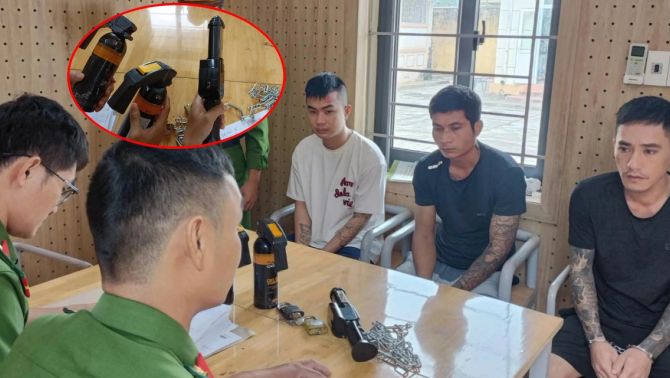 Tạm giữ hình sự nhóm đối tượng xích chân, đánh đập nữ nhân viên quán karaoke: Sốc với bí mật bên trong quán