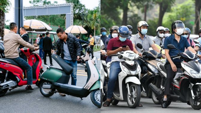 Đổi xe xăng sang xe máy điện tại Hà Nội: Chỉ vài bước đơn giản, nhận ngay 5 triệu đồng? Người dân cần chuẩn bị ngay