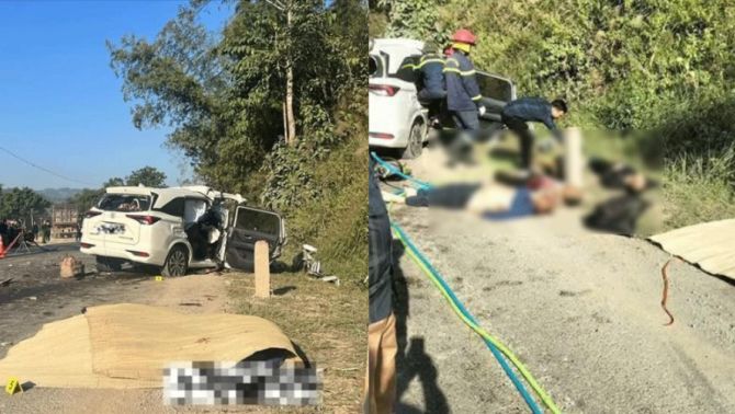 Vụ ô tô đâm xe tải ở Lạng Sơn khiến 4 người tử vong: Có gia đình con bị thương nặng, bố mẹ tử vong tại chỗ