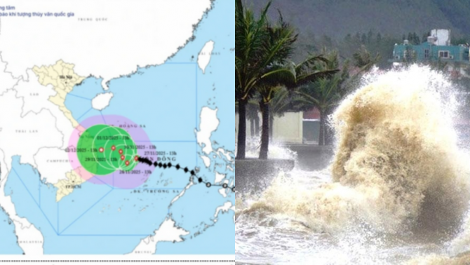 Diễn biến mới của cơn bão số 15: Di chuyển phức tạp, người dân các khu vực sau cần chú ý an toàn