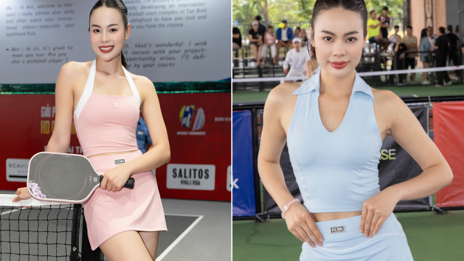 Nàng hậu nổi tiếng nói về việc chơi pickleball khuya, khẳng định bản thân ra sân từ 5h30 sáng