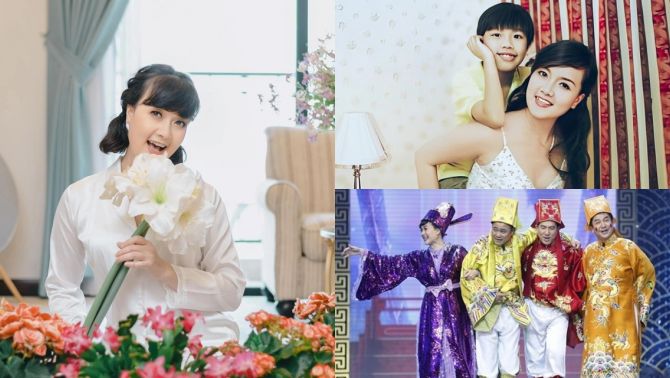 Nữ nghệ sĩ từng thi hoa hậu, là người duy nhất trong dàn Táo Quân chưa được phong NSND, NSƯT