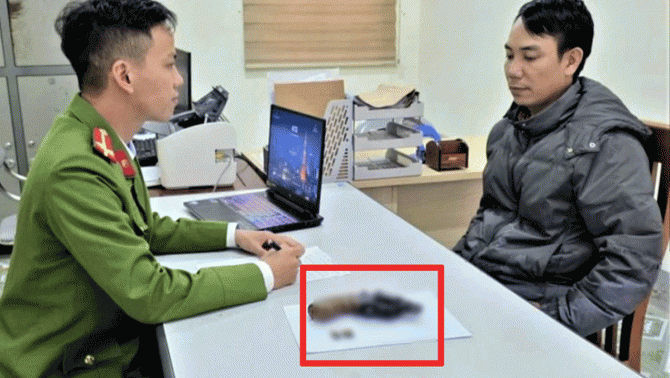 Hà Tĩnh: Lời khai người đàn ông bị bắt sau khi dùng súng bắn chỉ thiên nhằm ‘góp vui’ trong đám cưới