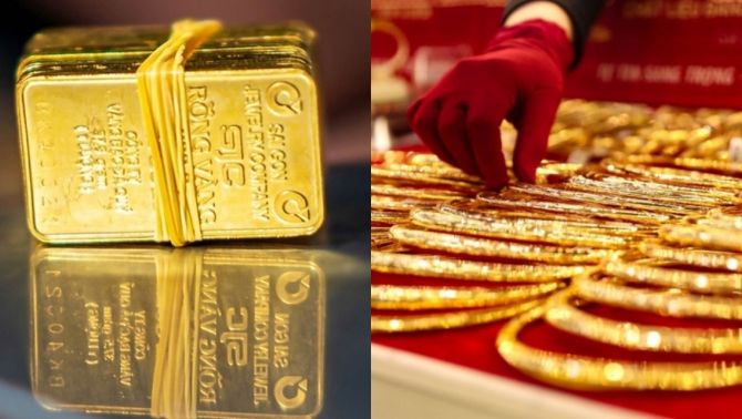 Giá vàng hôm nay 1/12 neo cao, vàng miếng và nhẫn duy trì sát đỉnh, thế giới biến động 