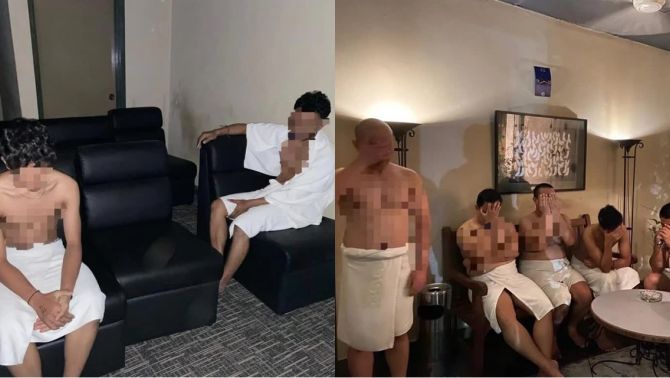 Hiện trường đột kích cơ sở mát-xa đồng tính, bắt giữ nhiều bác sĩ, giáo viên đang ‘tìm cảm giác lạ’