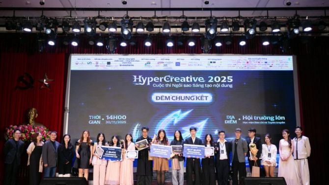 Chung kết HyperCreative 2025: Hành trình bứt phá sáng tạo khép lại với nhiều dấu ấn.
