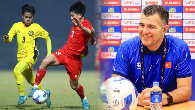 Thảm bại trước U17 Việt Nam ở VL Asian Cup, bại tướng của HLV Cristiano Roland nguy cơ bị sa thải 