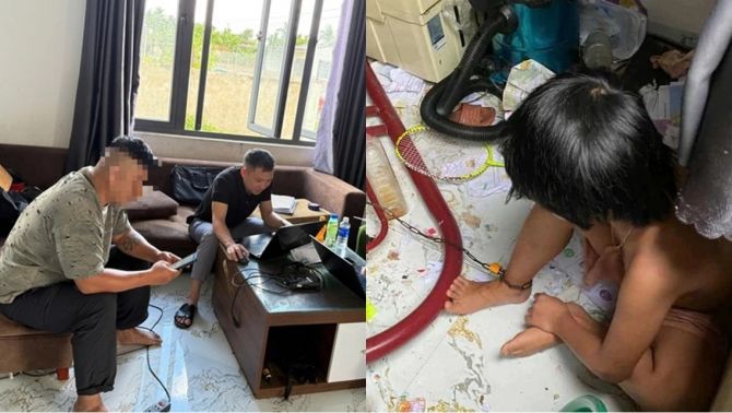 Thêm thông tin gây phẫn nộ vụ cha xích con trong căn phòng bẩn thỉu, ám ảnh hành động của người cha