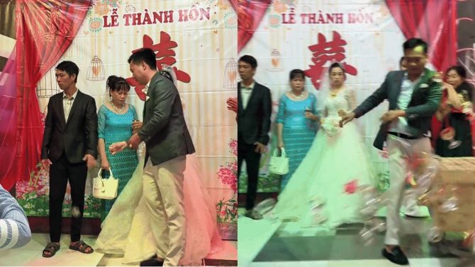 Sự thật chuyện bố vợ hất đổ rượu mừng khiến con rể nổi điên đòi hủy hôn, cô dâu bất lực đứng khóc