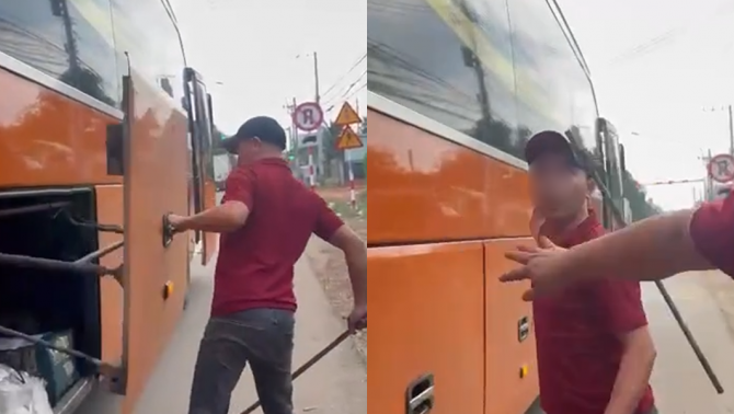 Bức xúc clip phụ xe khách cầm gậy dọa đánh người đi đường tại TPHCM, nhân chứng kể lại hiện trường hỗn loạn