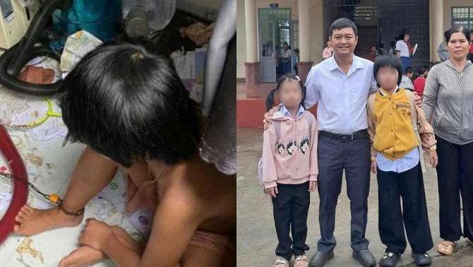 Tin vui của 2 cháu bé bị bố xích chân, nhốt trong phòng bẩn thỉu ở Đăk Lăk