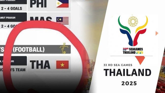 Thái Lan mắc sai lầm nghiêm trọng tại SEA Games 33, quốc kỳ Việt Nam bị nhầm lẫn khó tin