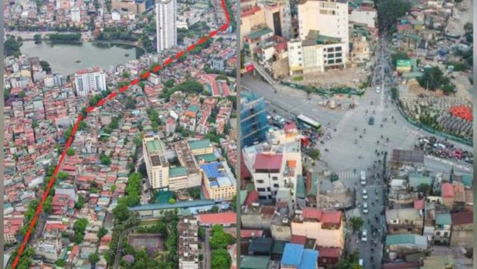 Hà Nội tháo khoán cho con đường ‘đắt nhất hành tinh', ưu tiên nhà xã hội cho hàng trăm hộ dân di dời